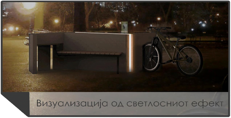 Визуализација на светлосниот ефект